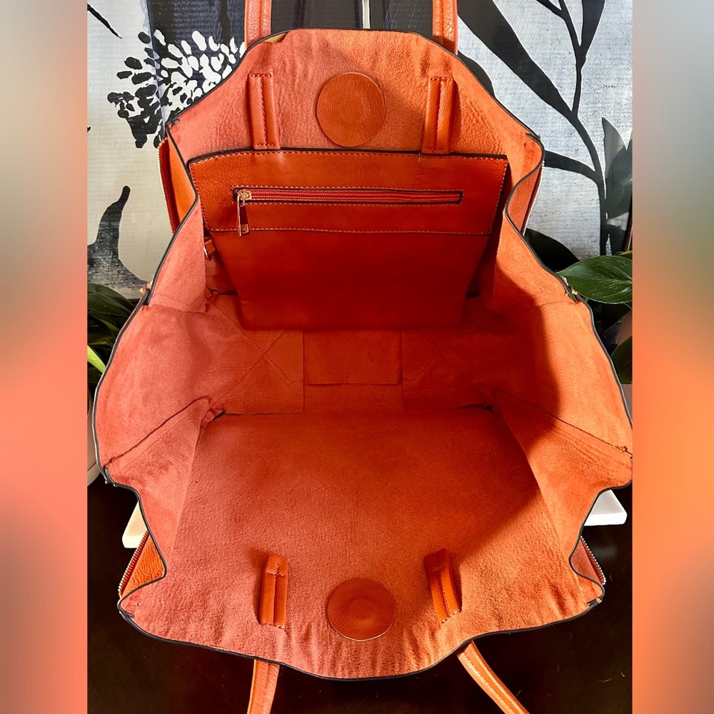 Orange Tote Bag - Picture 11 of 12